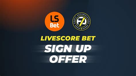 LiveScore Bet sign.